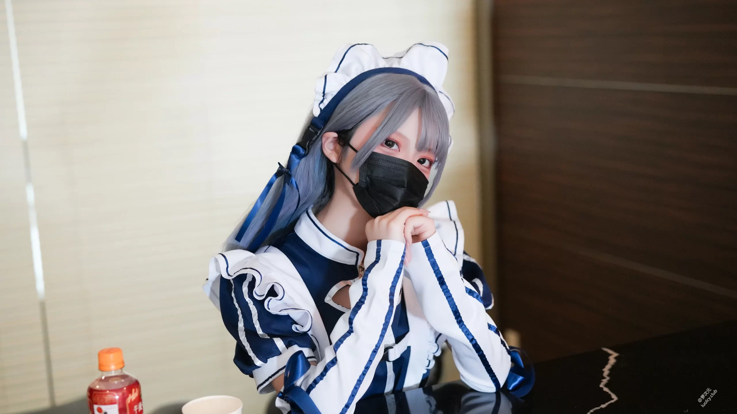 白虎福利姬@Hamusuk_k – 女仆服务【93P2V-0.46GB】