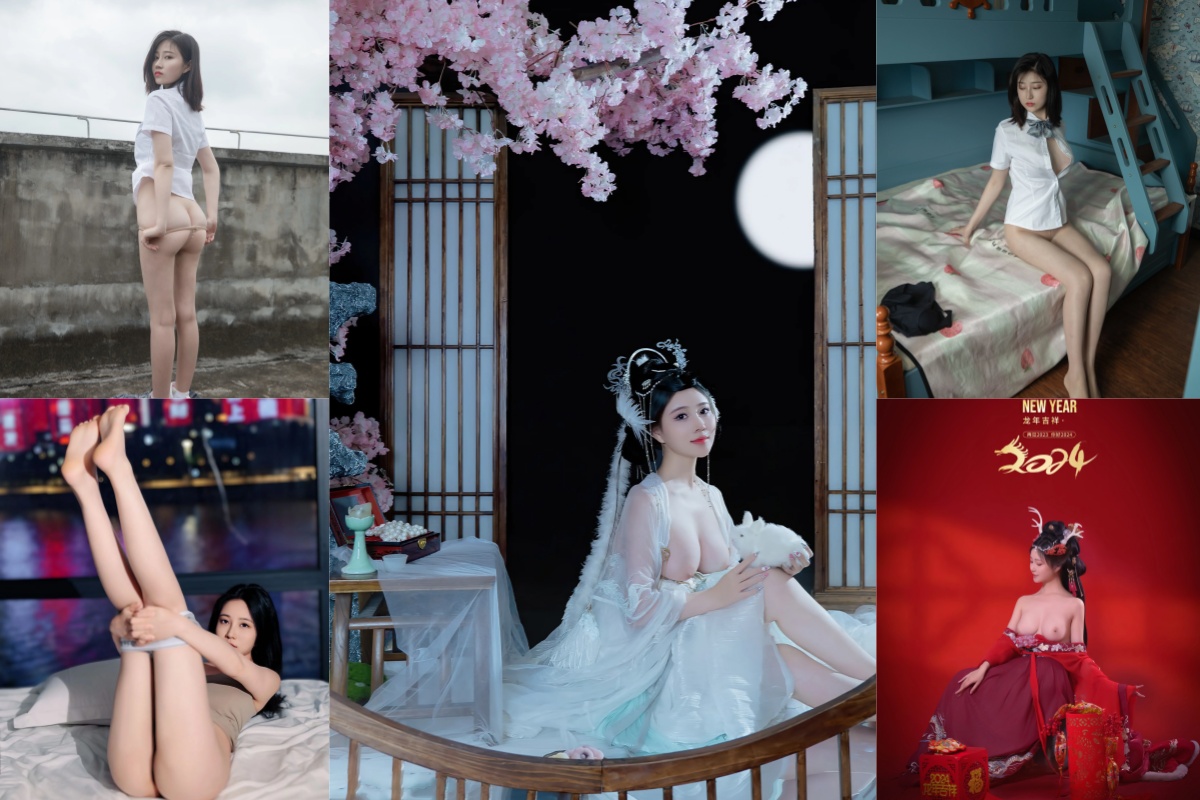 高颜值网红模特@年年 私房写真视图42套新作合集【2014P8V-1.5GB】